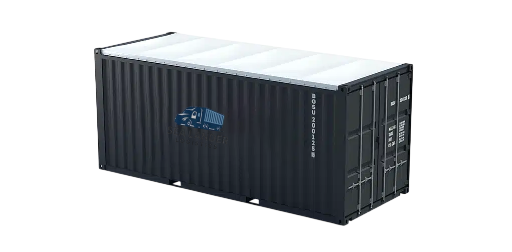 Container maritime 20 pieds dry open top