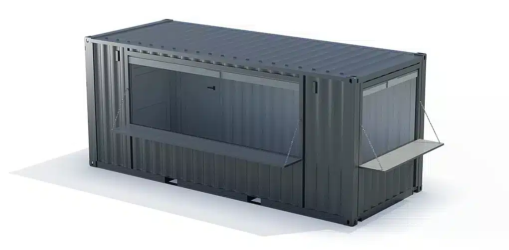 Container guichet