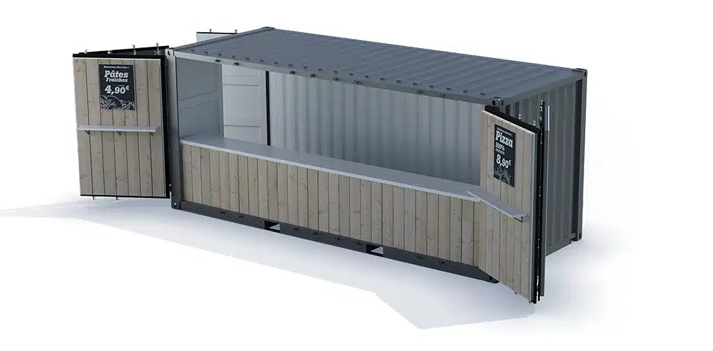 Container street food