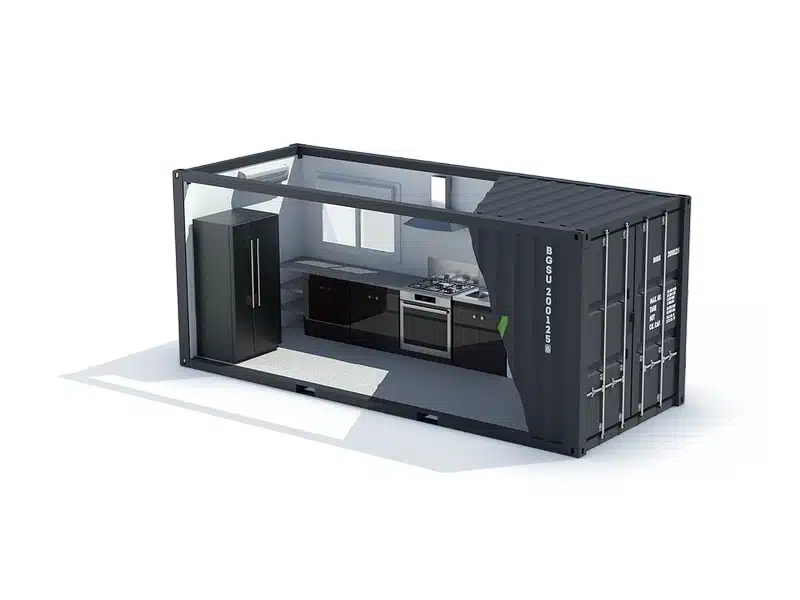 Container maritime cuisine