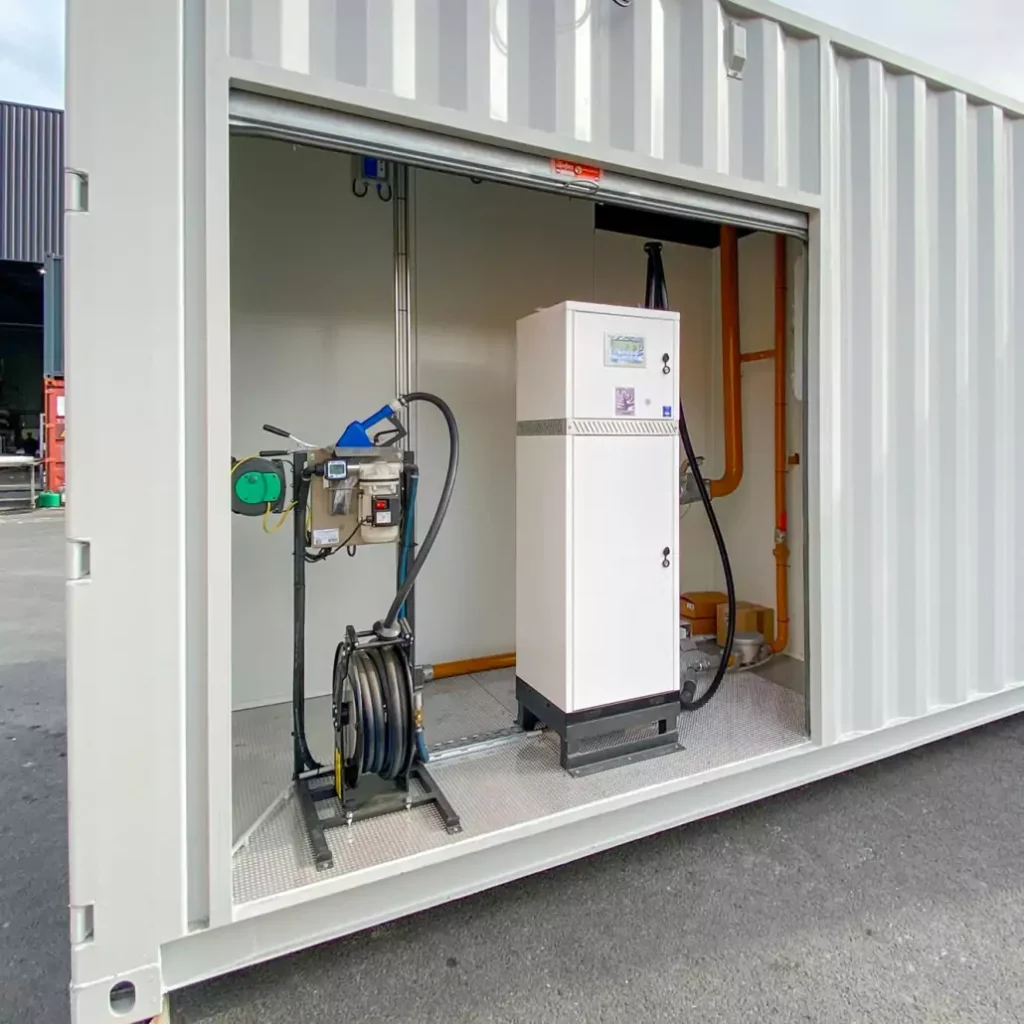 Container station carburant mobile - Imagen 4
