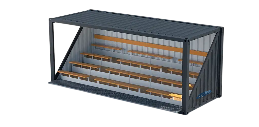 Container tribune