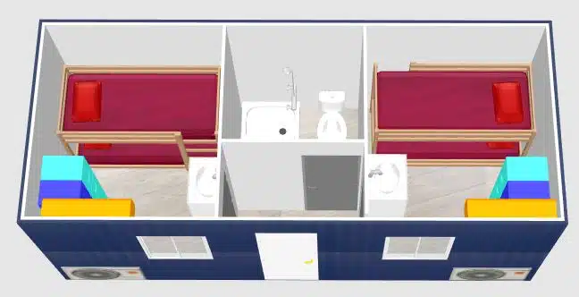 Container chambre - Imagen 6
