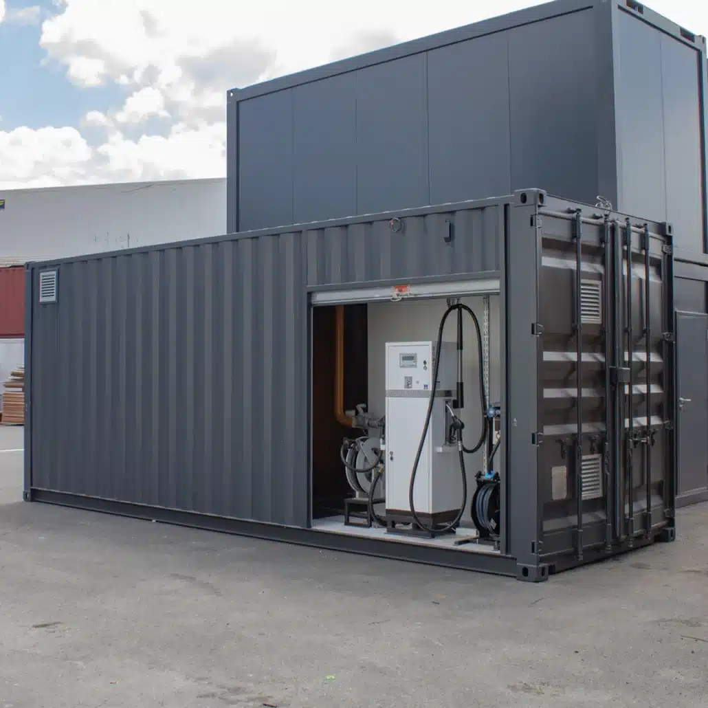 Container station carburant mobile - Imagen 5